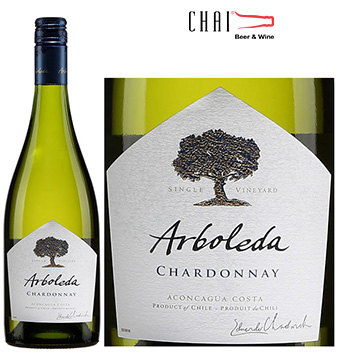 Arboleda Chardonnay 13%vol/Rượu vang Chile nhập khẩu
