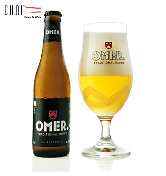 OMER. Traditional Blond 8% 330ml/ Bia Bỉ nhập khẩu