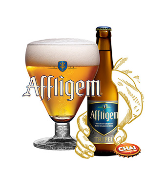 AFFLIGEM TRIPEL 9% 330ml/ Bia Bỉ nhập khẩu