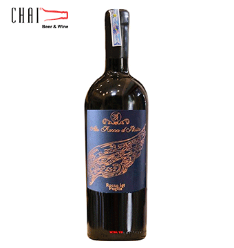 Ala Rossa D’Italia Rosso IGT Puglia 16%vol/Rượu vang Ý nhập khẩu