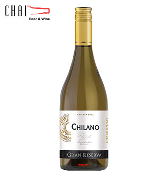 Chilano Gran Reserva 2018 Chardonnay 13,5%vol/Rượu vang Chile nhập khấu