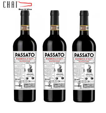 Passato Barbera D’asti Superiore 16%vol/Rượu vang Ý nhập khẩu