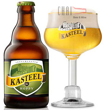 KASTEEL HOPPY 6.5% 330ml/ Bia Bỉ nhập khẩu