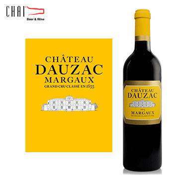 Château Dauzac Grand Cru Classé 2016 13,5%vol/Rượu vang Pháp nhập khẩu
