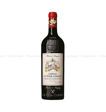 Chateau La Tour Carnet 2016 Gran Cru Classe/Rượu vang Pháp nhập khẩu