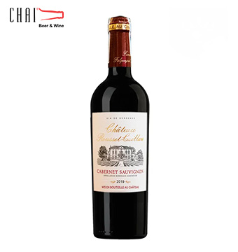 Château Rousset Caillau 2019 Cabernet Sauvignon 14%/Rượu vang Pháp nhập khẩu