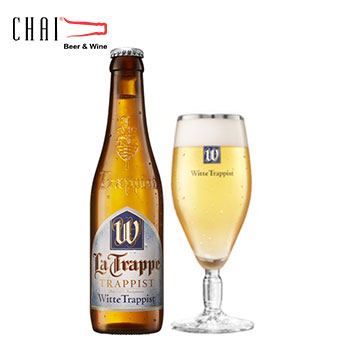 LA TRAPPE WITTE TRAPPIST 5.5% 330ml/ Bia Bỉ nhập khẩu