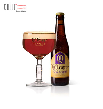 LA TRAPPE QUADRUPEL 10% 330ml/ Bia Hà Lan nhập khẩu