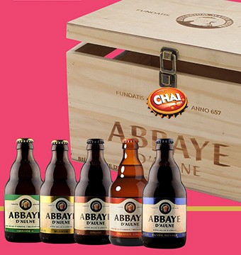 HỘP QUÀ 12 CHAI BIA ABBEY 6%vol 330ml / Bia Bỉ nhập khẩu